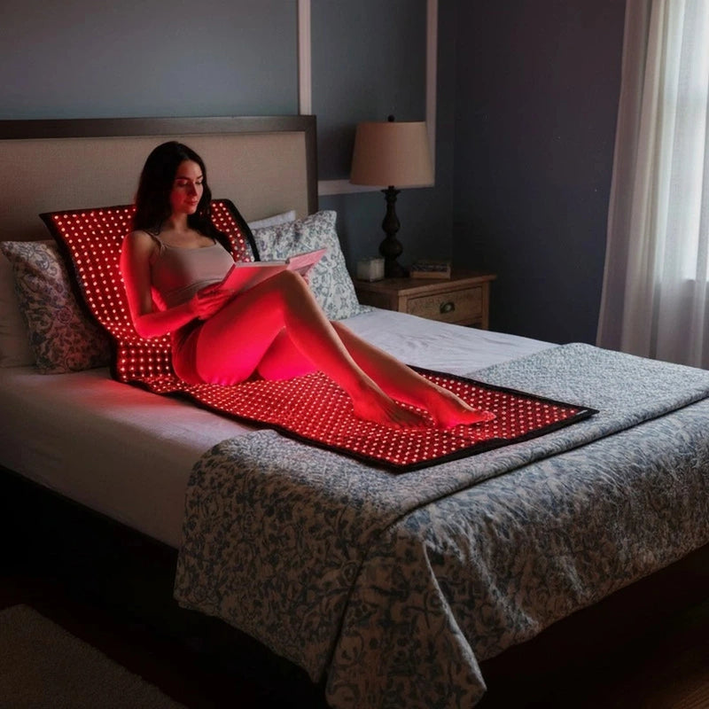 Full-Body Red Light Therapy Mat | 1280 LEDs 650nm 850nm