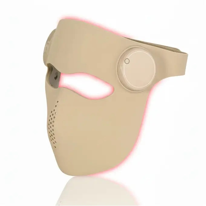 LED Face Mask | 3-Color Silicone 460 630 850nm