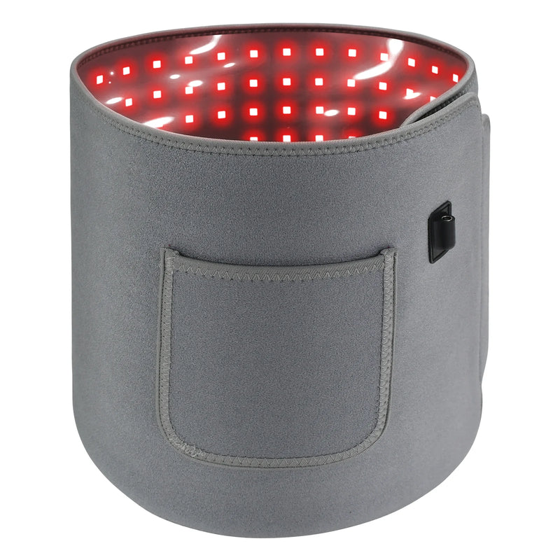 Red Light Therapy Belt | 350 LEDs 650nm+850nm+850nm Cordless Wrap