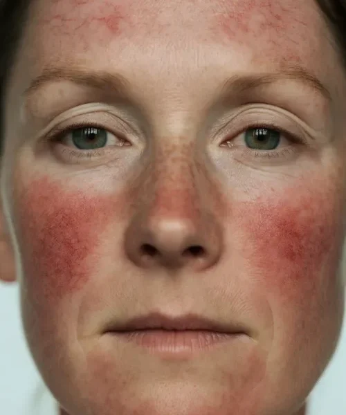 Before Skin improvement