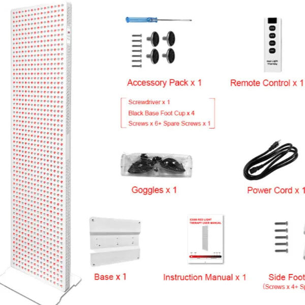 Red Light Therapy Panel | 1440W 960 LEDs Pulse X5000