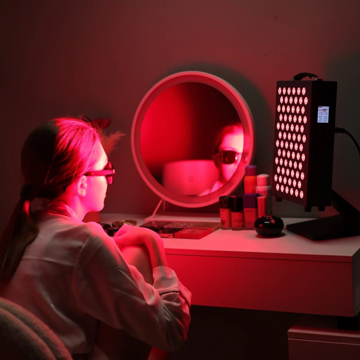 Red Light Therapy Panel | 110W 72 LEDs 660nm 850nm
