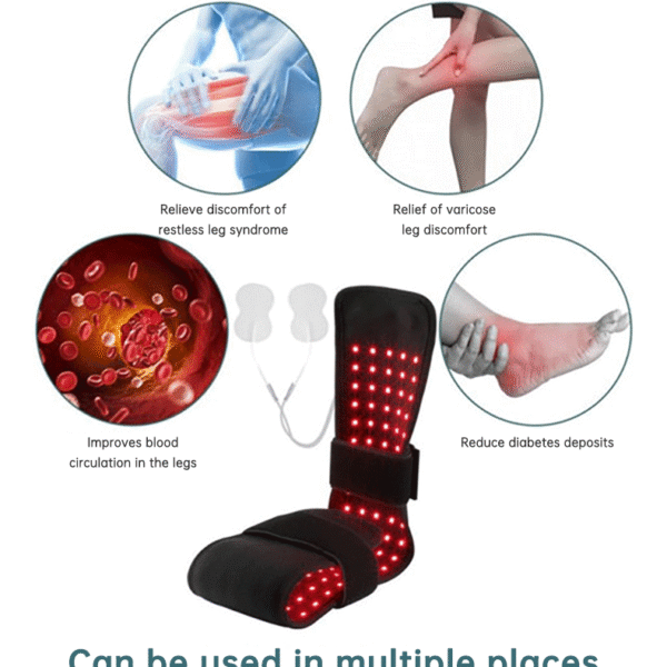 Foot Red Light Therapy Pad | 150 LEDs 640 660 880nm Pulse