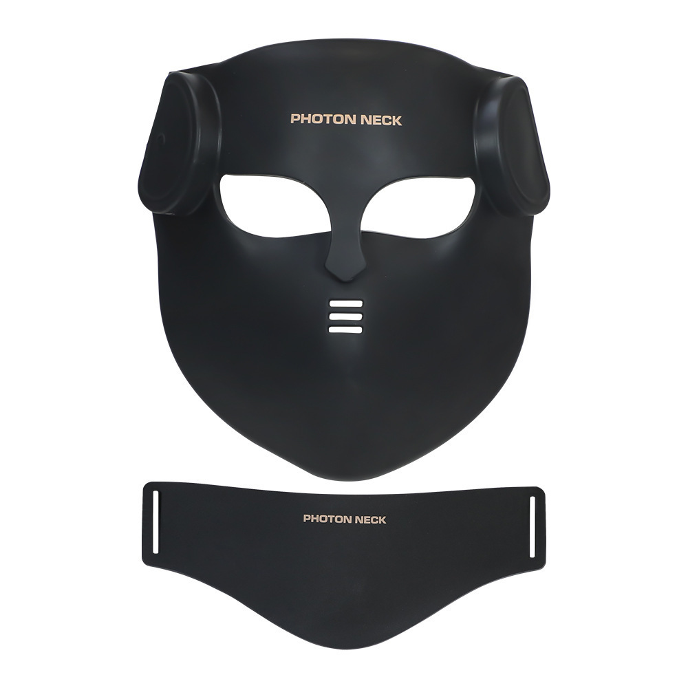 LED Face Mask | 4D Silicone Face & Neck Set, 7 Colors with Remote