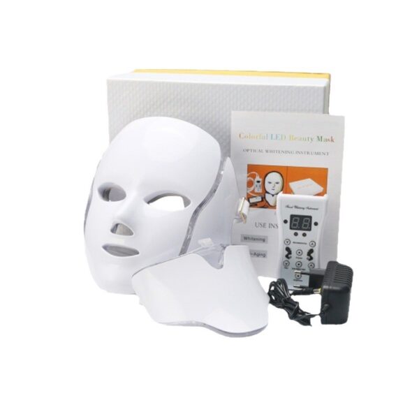 LED Light Therapy Mask | 7-Color Photon Face & Neck Mask