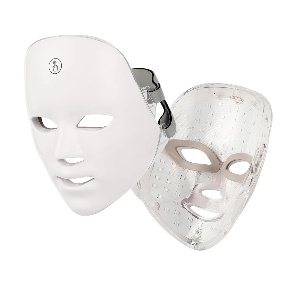LED Face Mask | 7-Color Cordless Rechargeable Light Therapy Mask