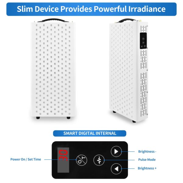 Red Light Therapy Panel | 300W 200 LEDs 660nm 850nm